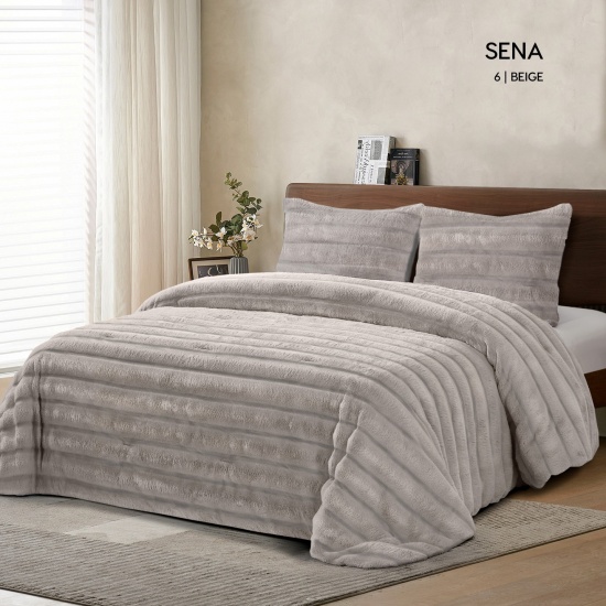 COMFORTER SERENA - SENA BEIGE