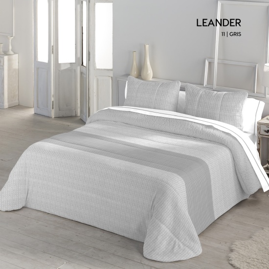 COMFORTER SERENA - LEANDER GRIS