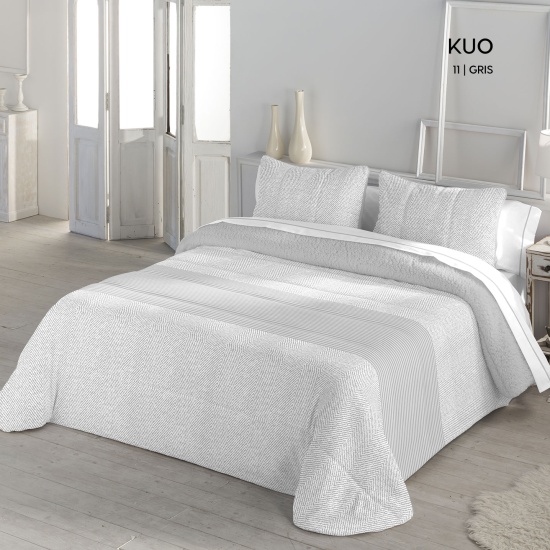 COMFORTER SERENA - KUO GRIS
