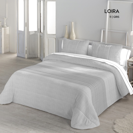 COMFORTER SERENA - LOIRA GRIS