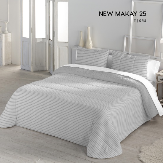 COMFORTER SERENA - NEW MAKAY 25 GRIS