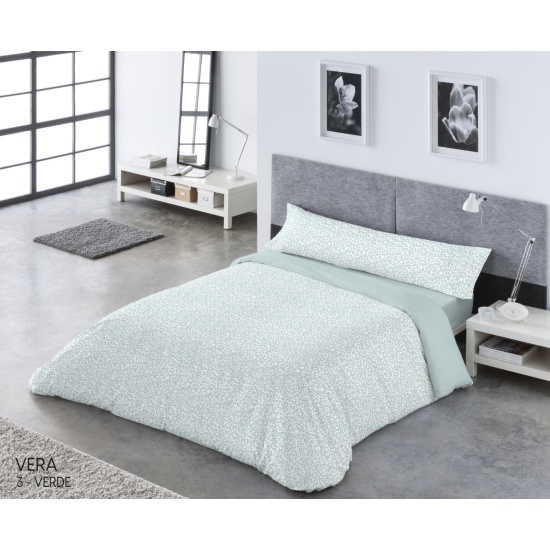 FUNDA NORDICA PASATA - VERA VERDE