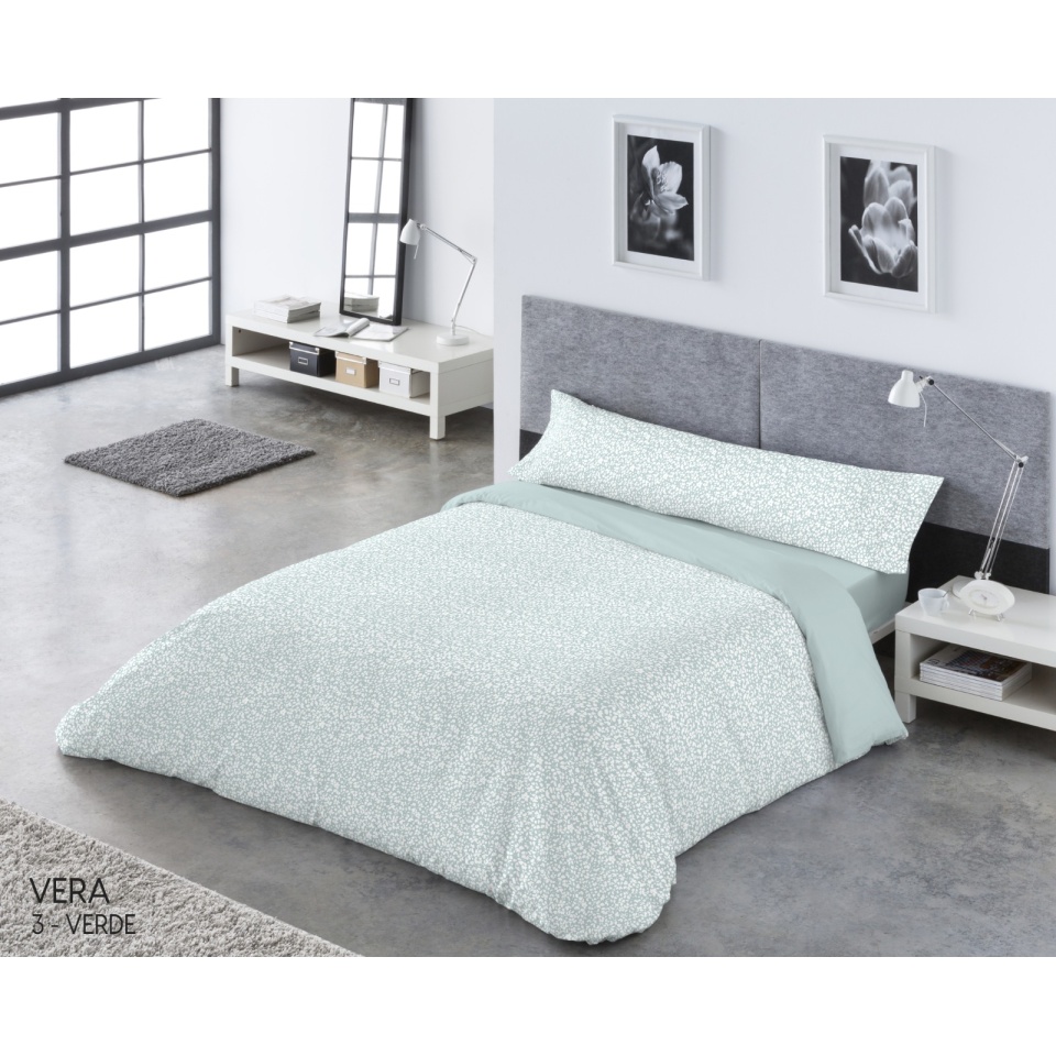 FUNDA NORDICA PASATA - VERA VERDE