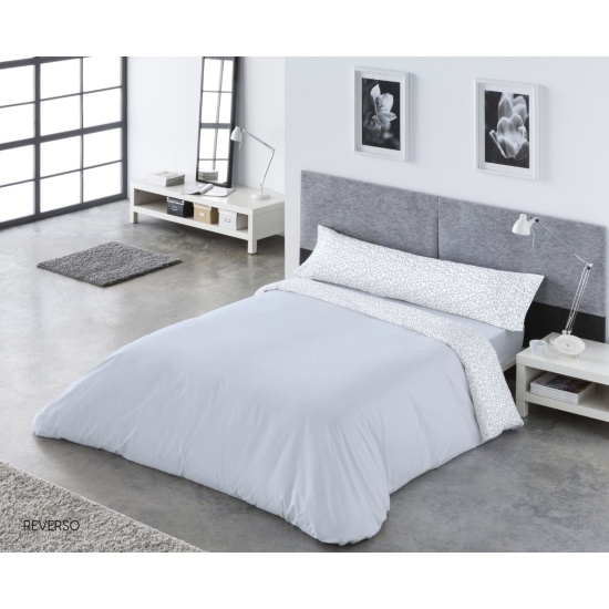 FUNDA NORDICA PASATA - VERA AZUL