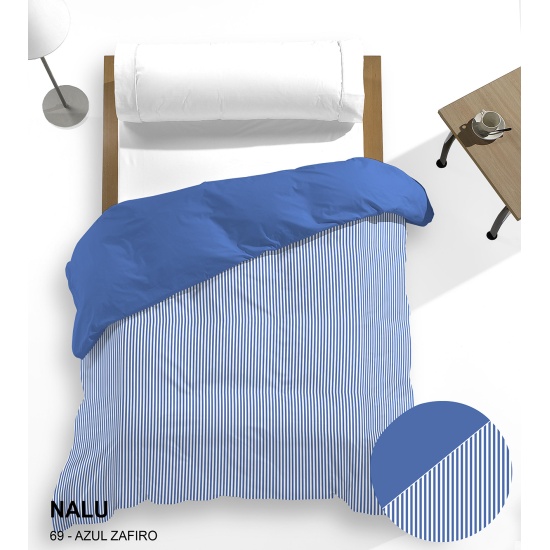 DUVET SERENA 50/50 - NALU AZUL ZAFIRO