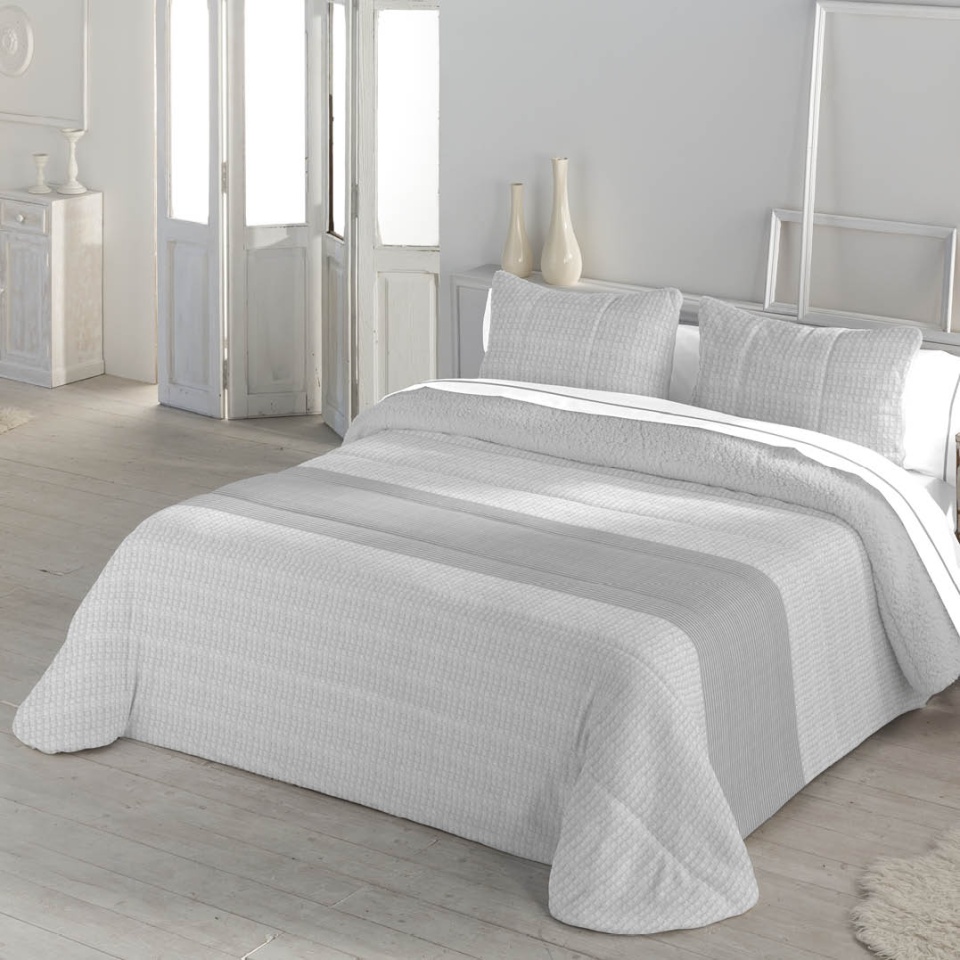 COMFORTER SERENA - LEANDER GRIS