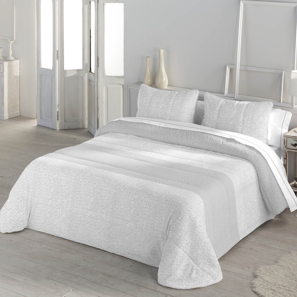 COMFORTER SERENA - KUO GRIS