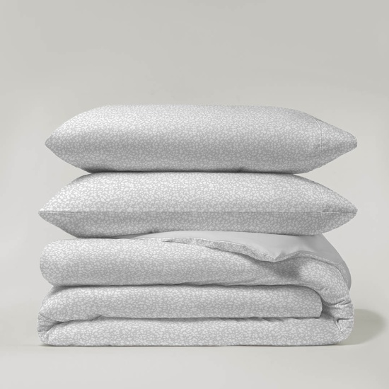 FUNDA NORDICA PASATA - VERA GRIS