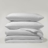 FUNDA NORDICA PASATA - VERA GRIS