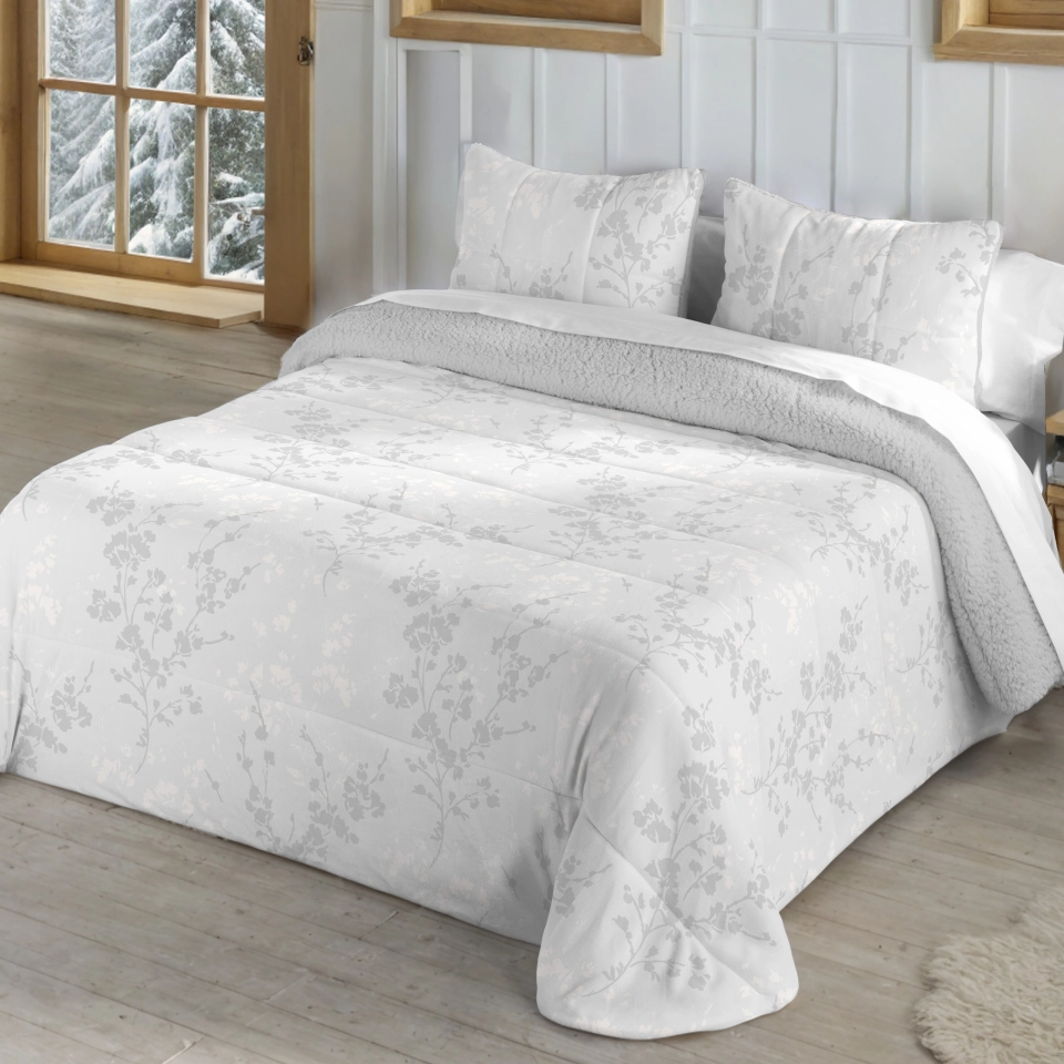 COMFORTER SERENA - DIANA GRIS