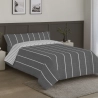 FUNDA NORDICA PASATA - ENEKO GRIS OSCURO