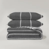 FUNDA NORDICA PASATA - ENEKO GRIS OSCURO