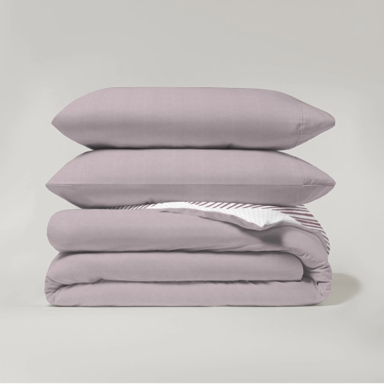 FUNDA NORDICA PASATA - LANA VIOLET ICE