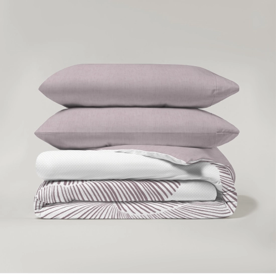 FUNDA NORDICA PASATA - LANA VIOLET ICE