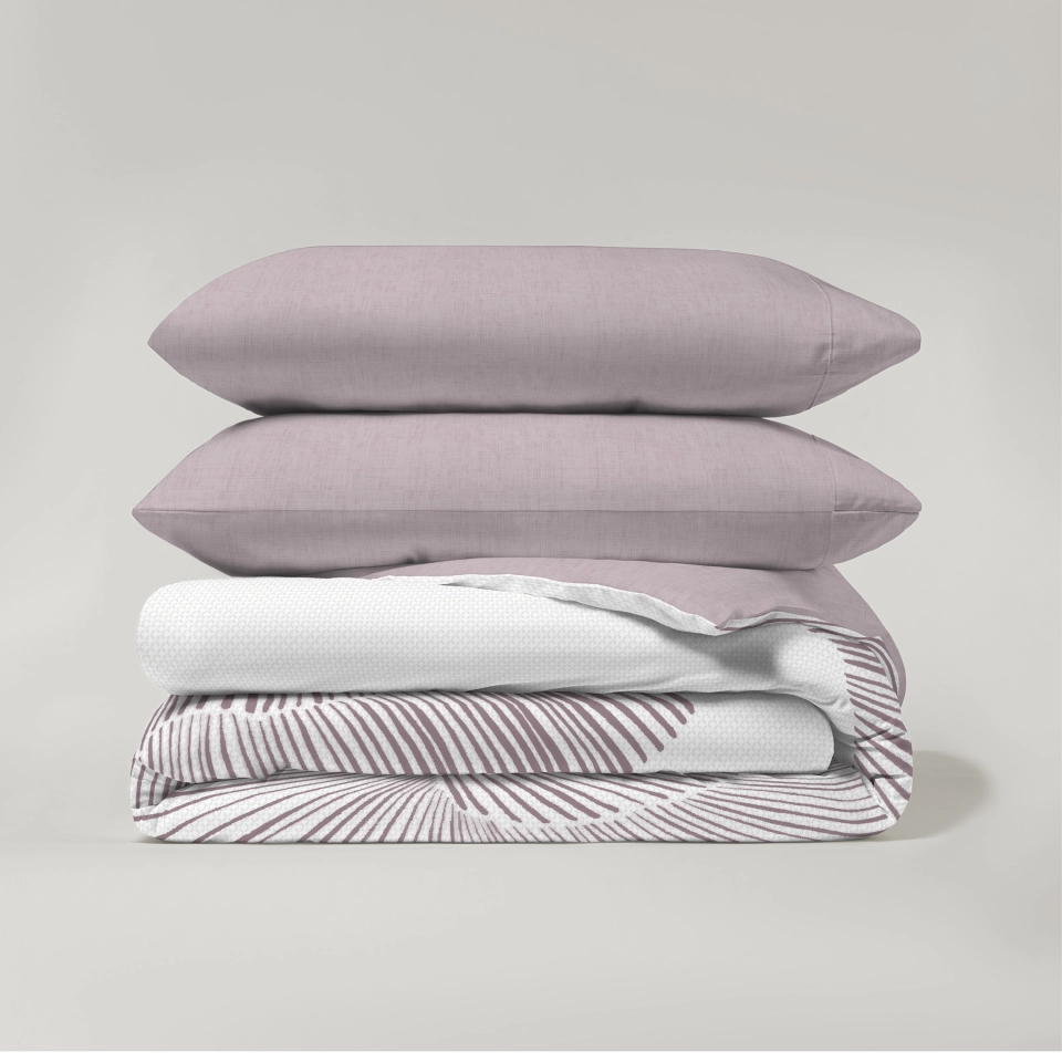 FUNDA NORDICA PASATA - LANA VIOLET ICE