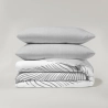 FUNDA NORDICA PASATA - LANA GRIS