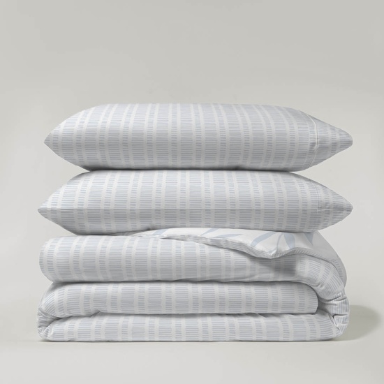 FUNDA NORDICA PASATA - CRISTY AZUL